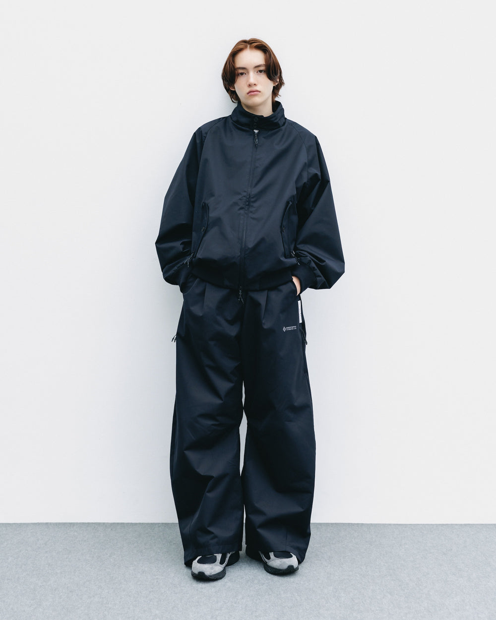 CLESSTE / +Phenix Windstopper® By Gore-Tex Labs Twill City Harrington Jacket (Black)