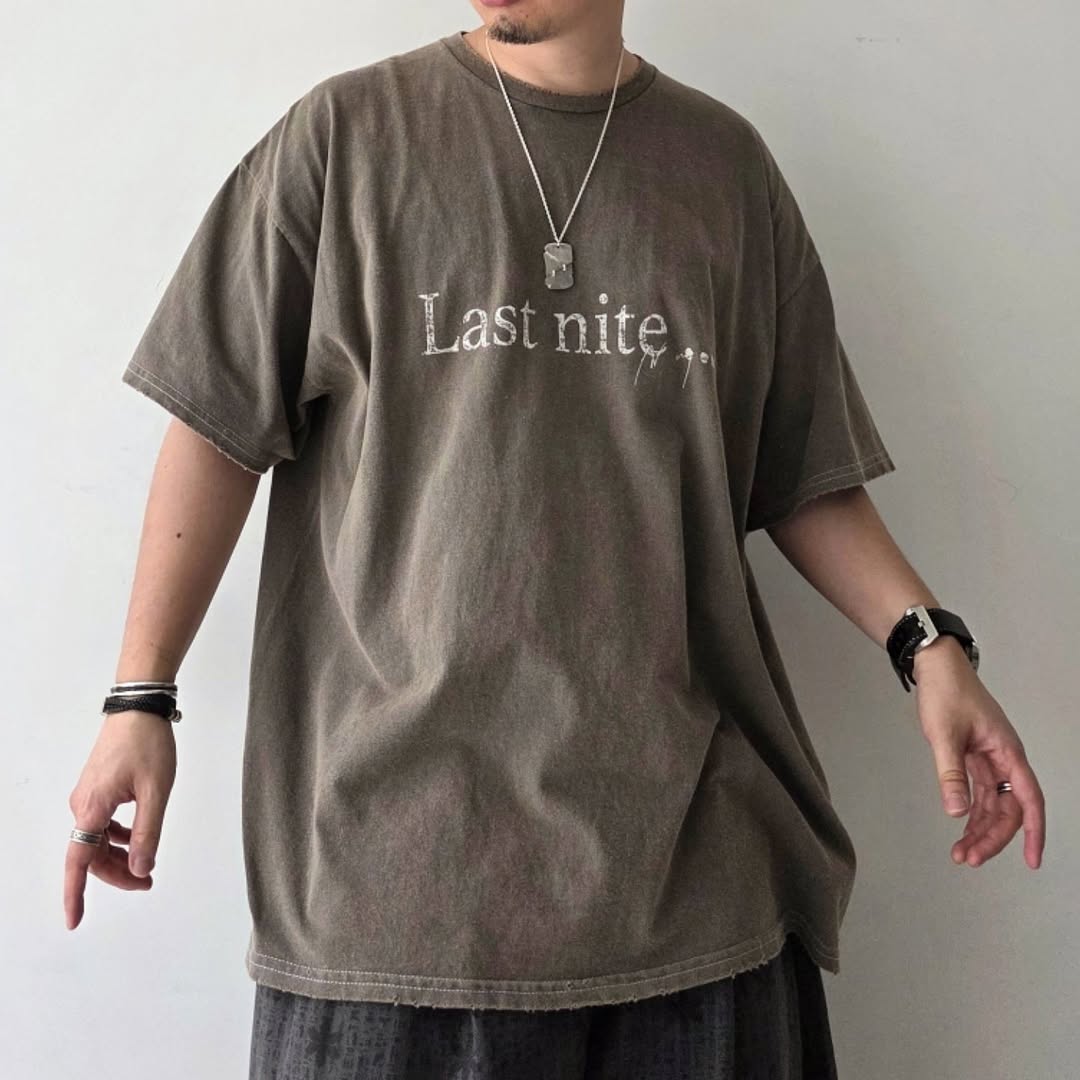 ANCELLM / Last Nite SS (Brown)