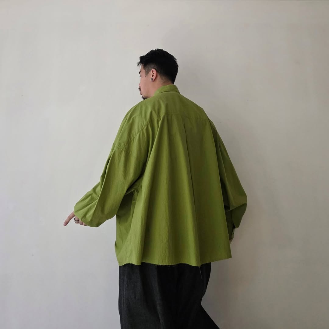 THE JEAN PIERRE / Signature 11XL Shirt(Typewriter)(Kiwi)