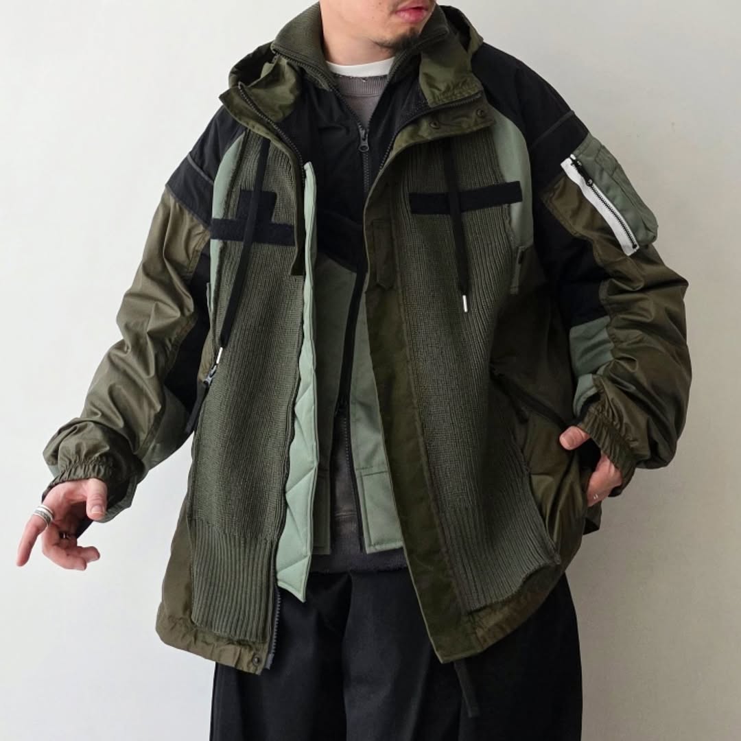 ELEPHANT TRIBAL FABRICS / Chaos Blouson