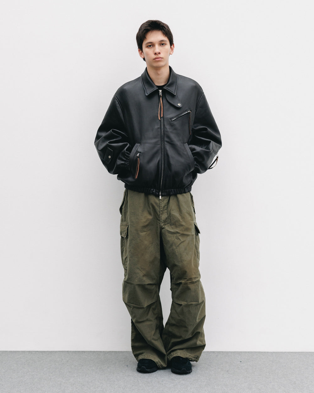 CLESSTE / Sheep Leather Utility Jacket