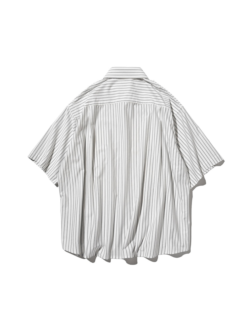 CLESSTE / Thick/Thin Stripe 46G Knit Everyday S/S Shirt (White Stripe)