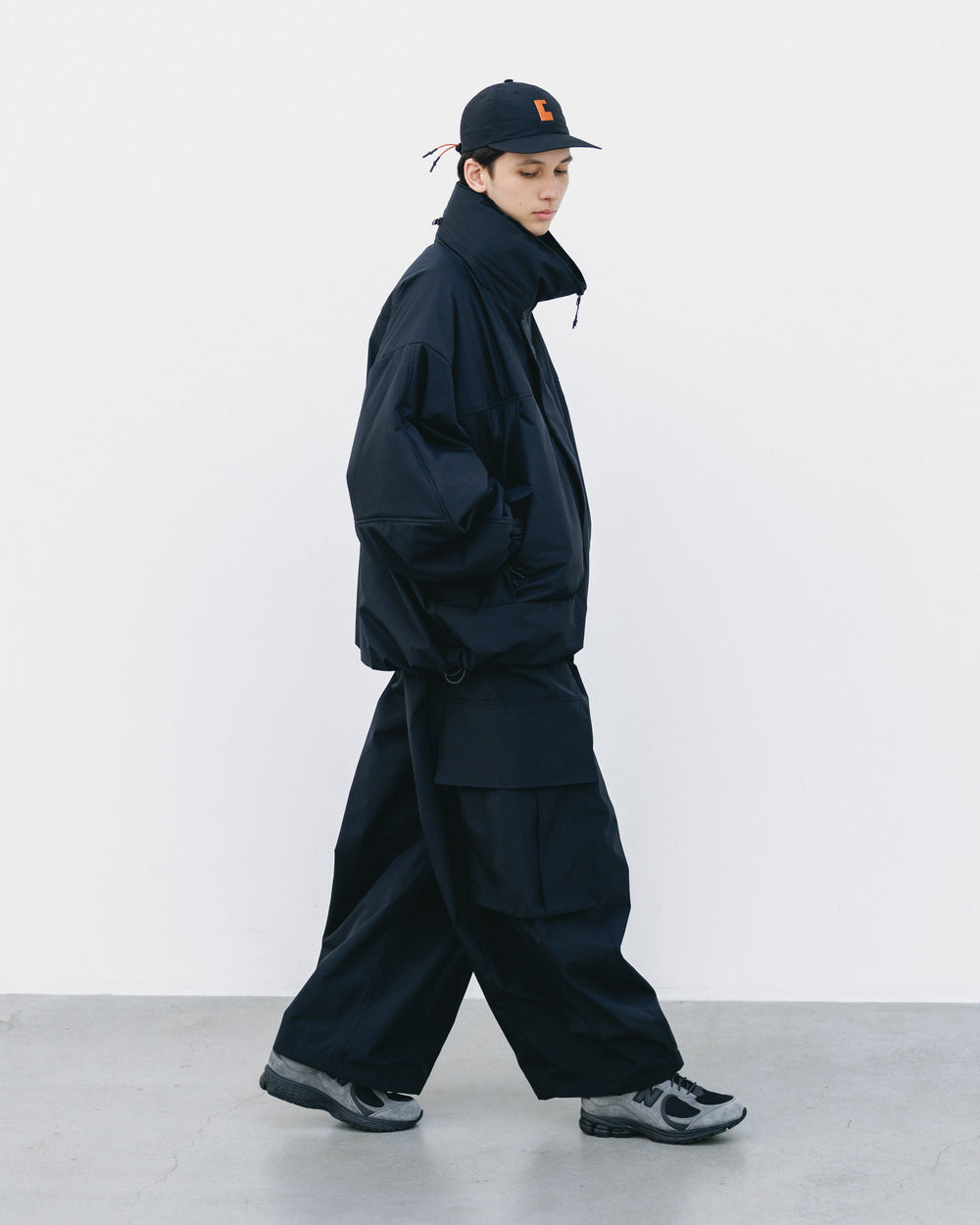 CLESSTE / +Phenix Windstopper ® By Gore-tex Labs City Mega Pocket Balloon Cargo Pants (Black)