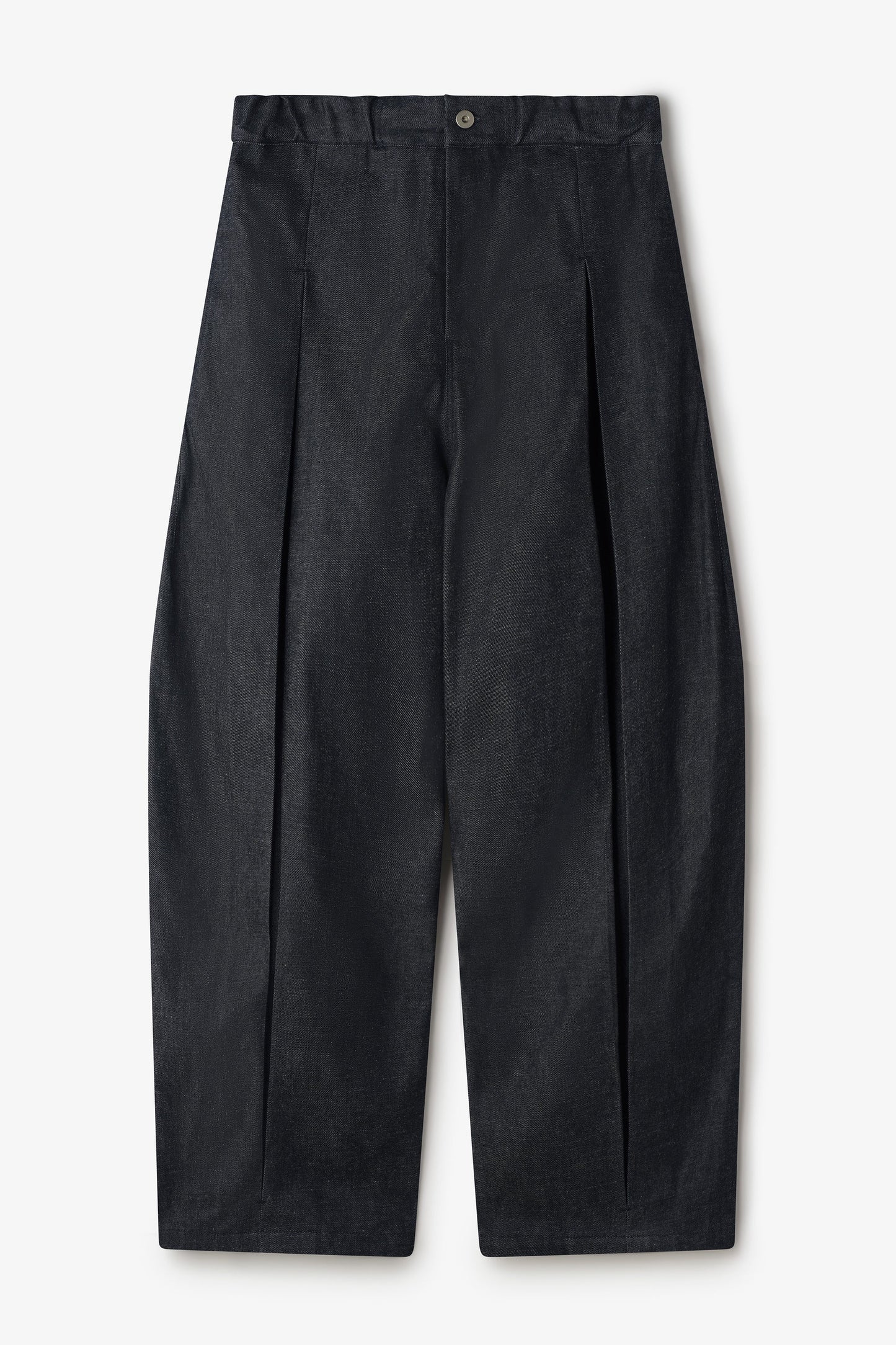 SAGE NATION / Box Pleat Trouser Denim - Raw Black