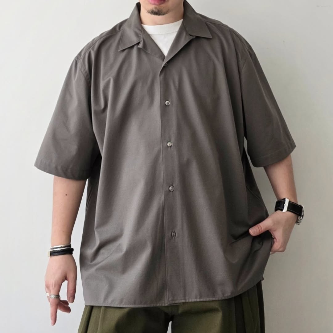 KANEMASA PHIL / 46G Ether Shirt (Charcoal)