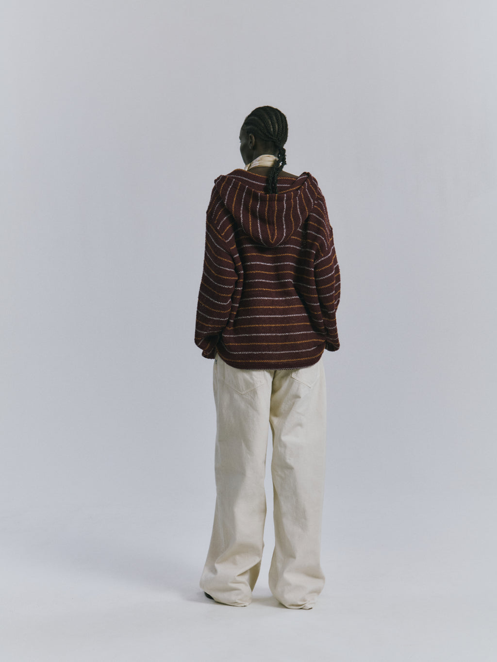 ANCELLM / Straight Wide Denim Pants (G.White)