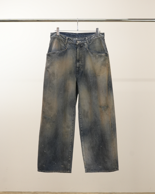 ANCELLM / Denim Wide Slacks