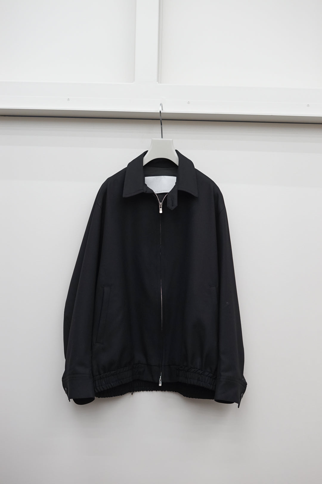 NONNOTTE / Draping Big Yoke Raglan Drizzler Jacket (Deep Black)