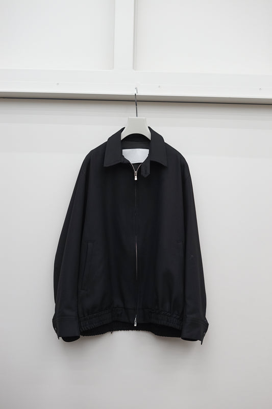 NONNOTTE / Draping Big Yoke Raglan Drizzler Jacket (Deep Black)