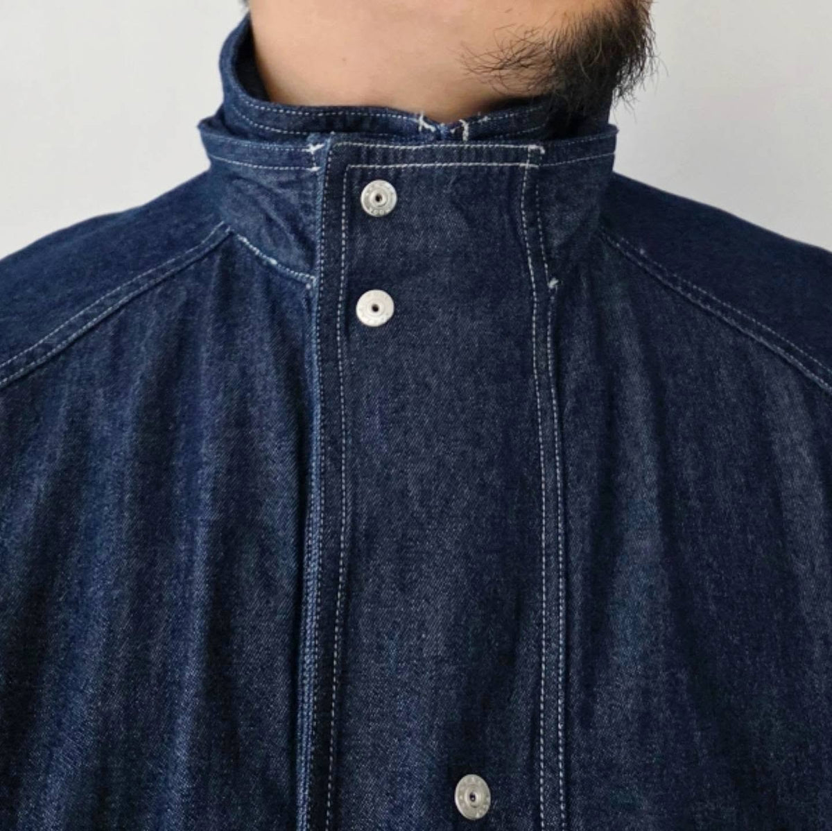 INNAT / Denim Hunter Hiker Jacket (One Wash Blue)