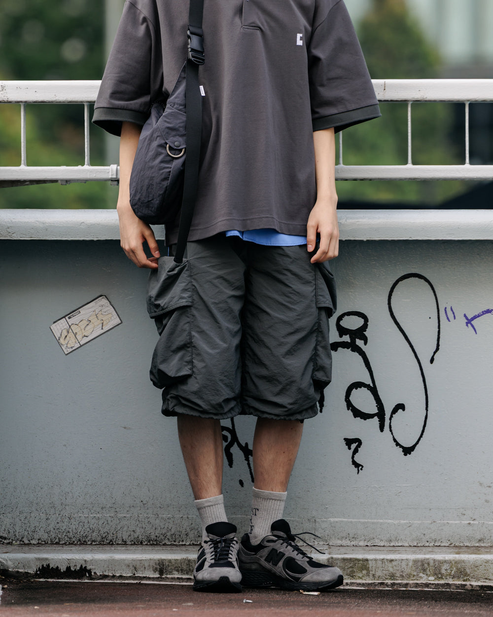パンツ clesste 3LAYER CITY MILITARY HALF PANTS CLESSTE / Vintage Washed City Military Half Pants 002 (Faded