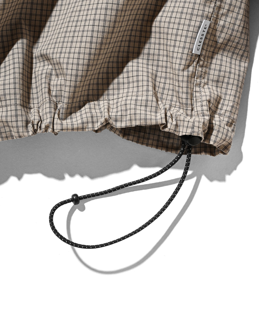 CLESSTE / Mini Plaid L/S Pullover Shirt (Beige)