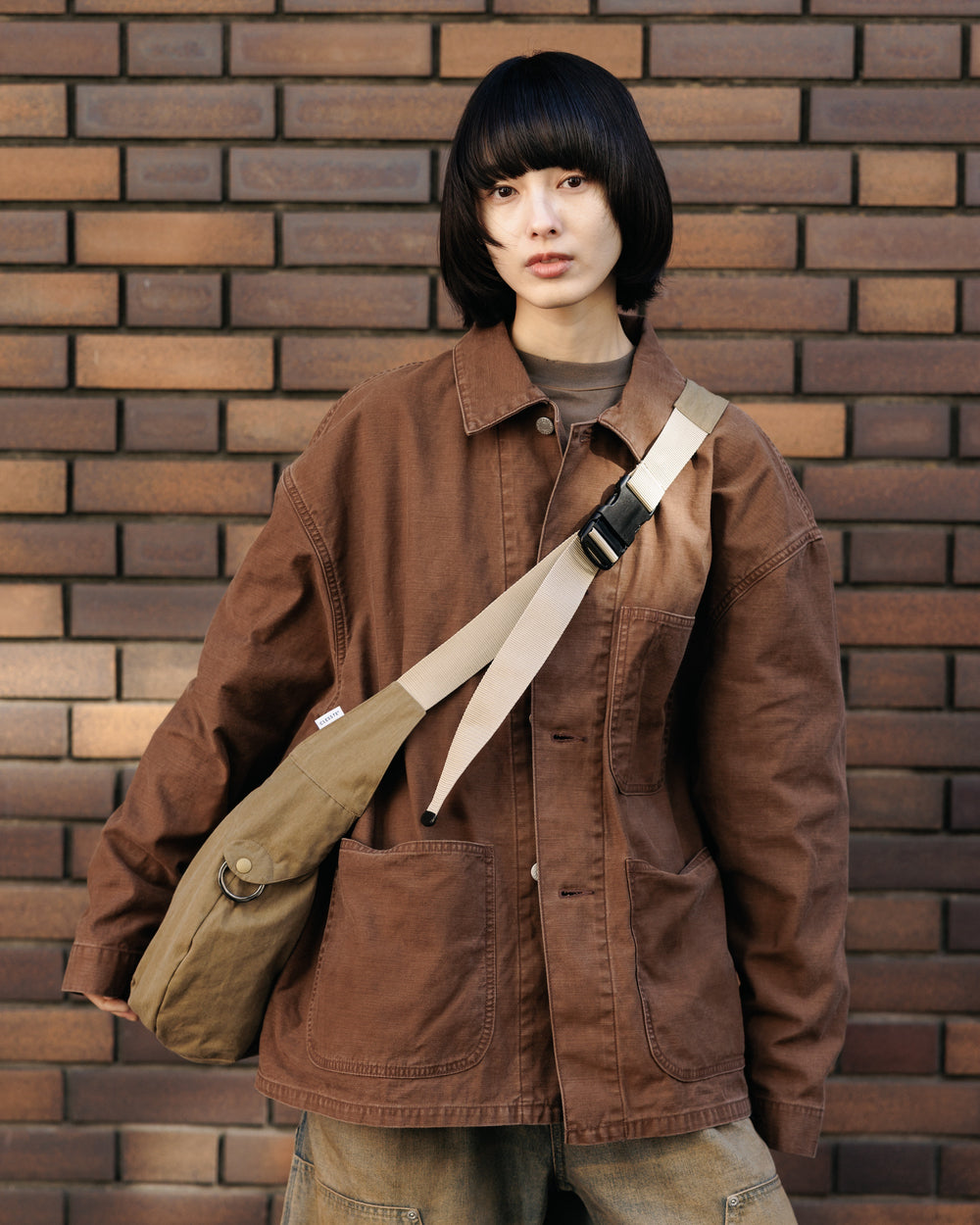 CLESSTE / Vintage Effect P-41 Jacket (Brown)