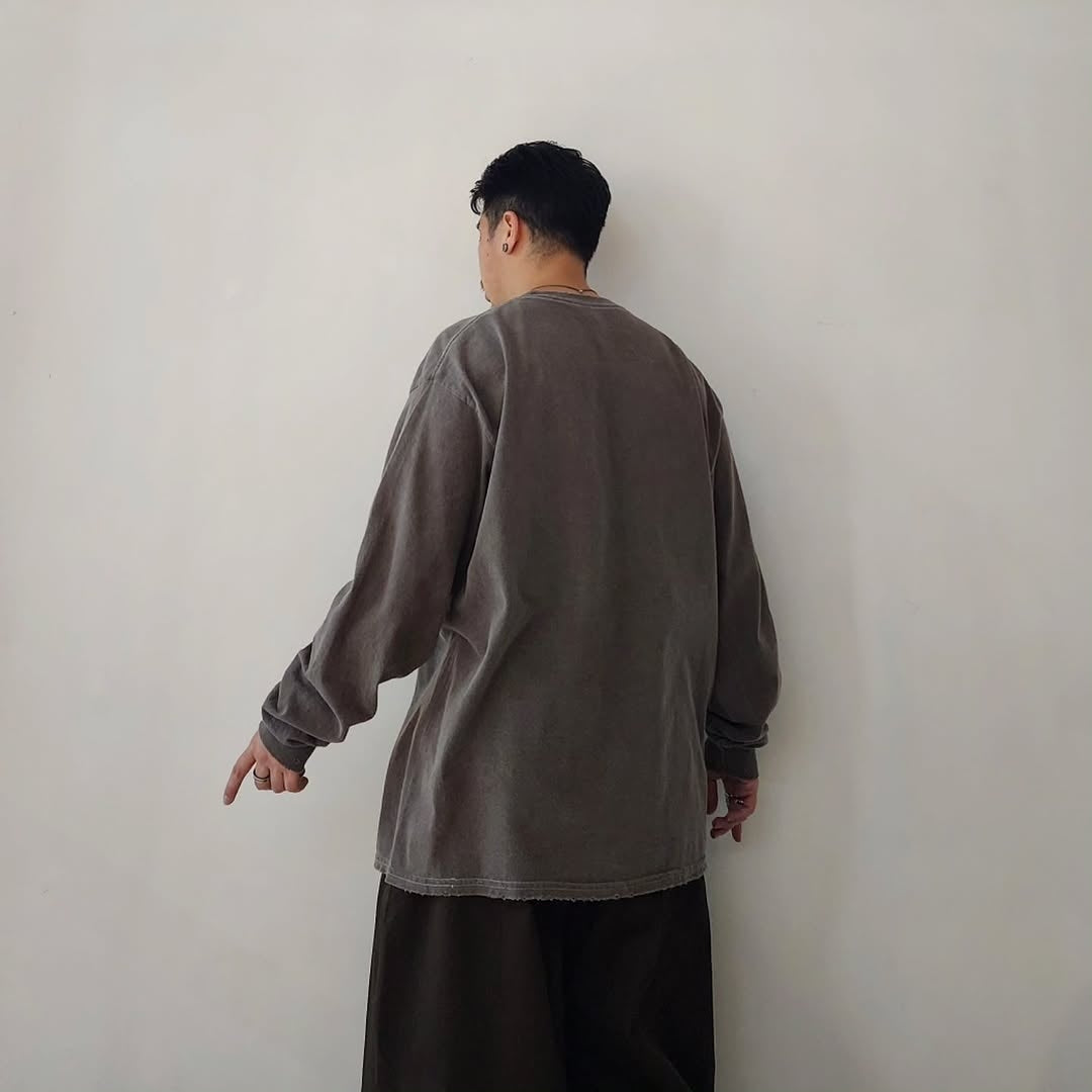 ANCELLM / Message L/S T-Shirt