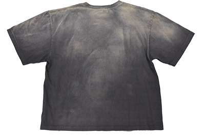 THE JEAN PIERRE / Signature Pigmentdye Grunge Destroy SS Tee (Fade Black)