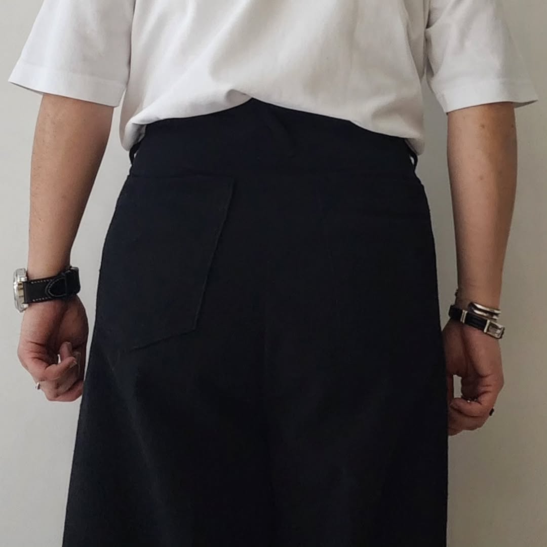 SABY / Tuck Baggy Type 3 - Bishu Japan Nep Wool Fab -