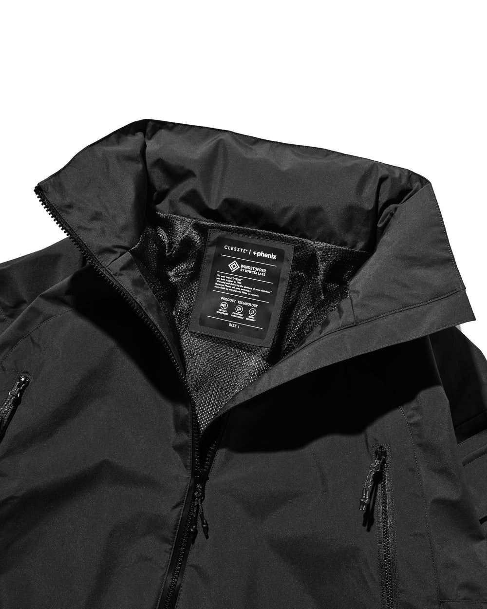 CLESSTE / +Phenix Windstopper ® By Gore-tex Labs City Military Jacket (Black)