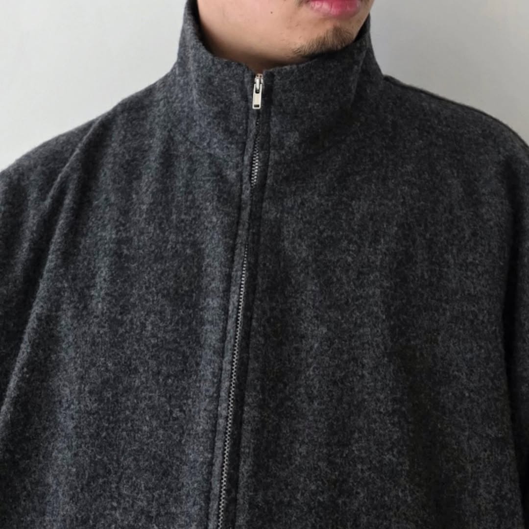 BLANC YM / Cashmere Zip Jacket