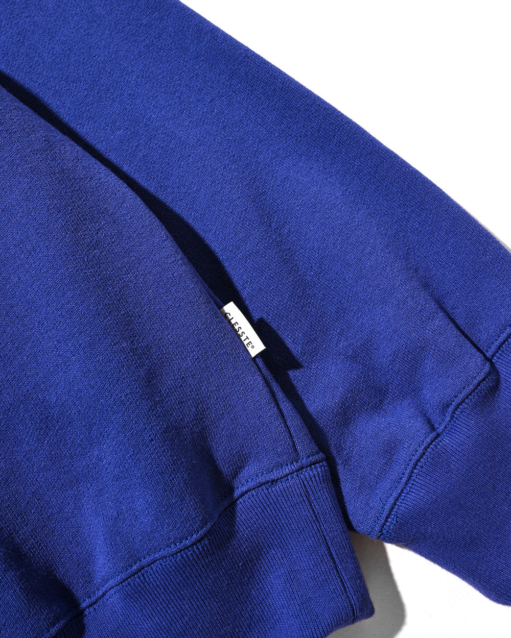 CLESSTE / Half Snap Sweat Shirt (Blue)