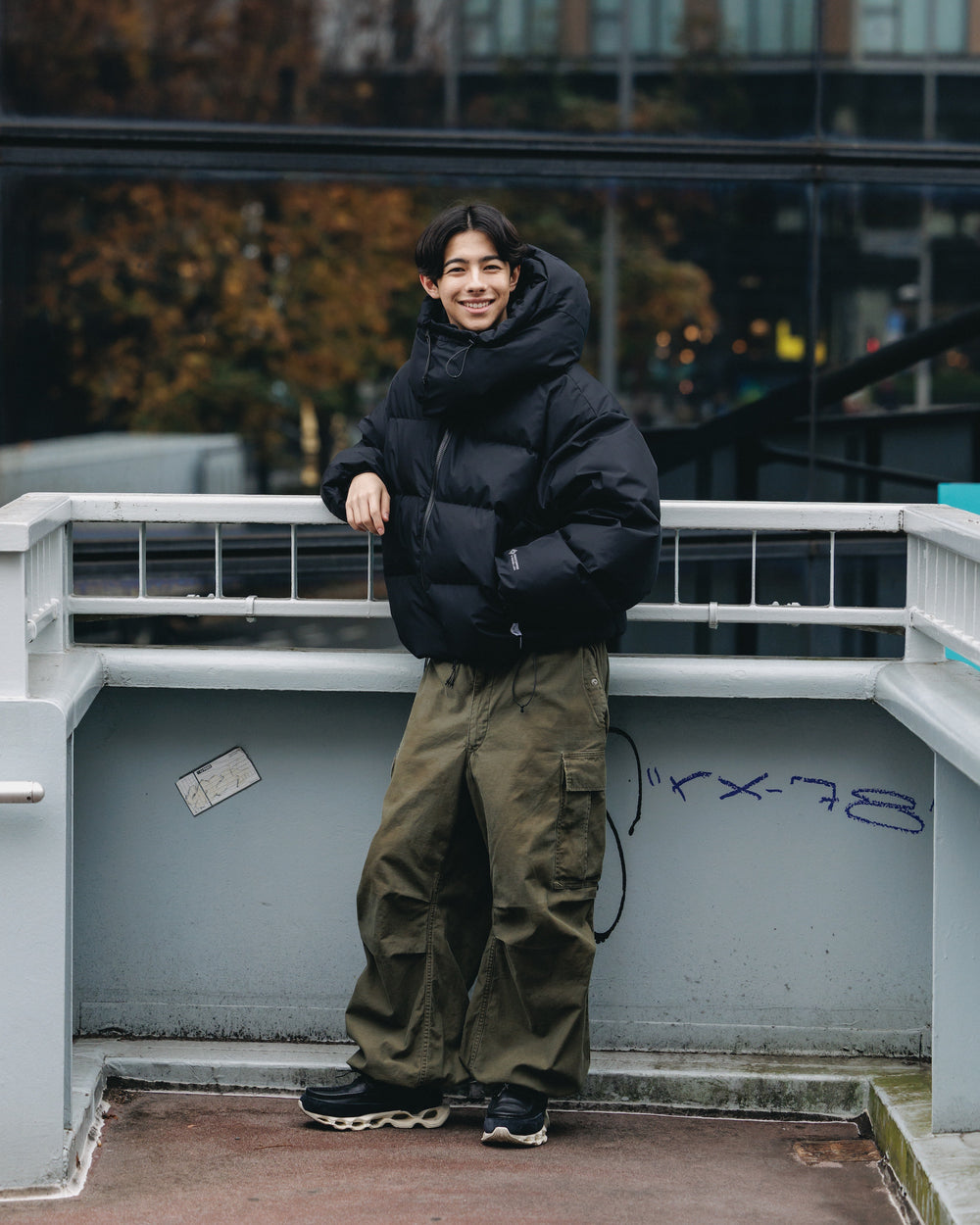 CLESSTE / +Phenix Windstopper ® By Gore-tex Labs City Down Jacket (Black)