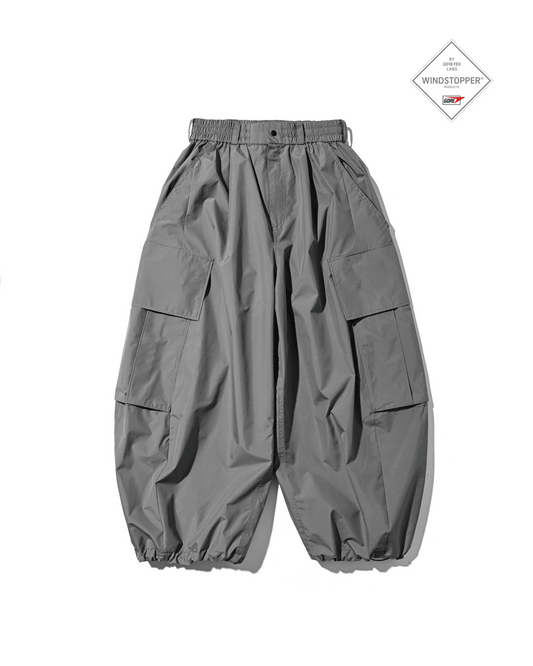 CLESSTE / +Phenix Windstopper ® By Gore-tex Labs City Mega Pocket Balloon Cargo Pants (Charcoal Gray)