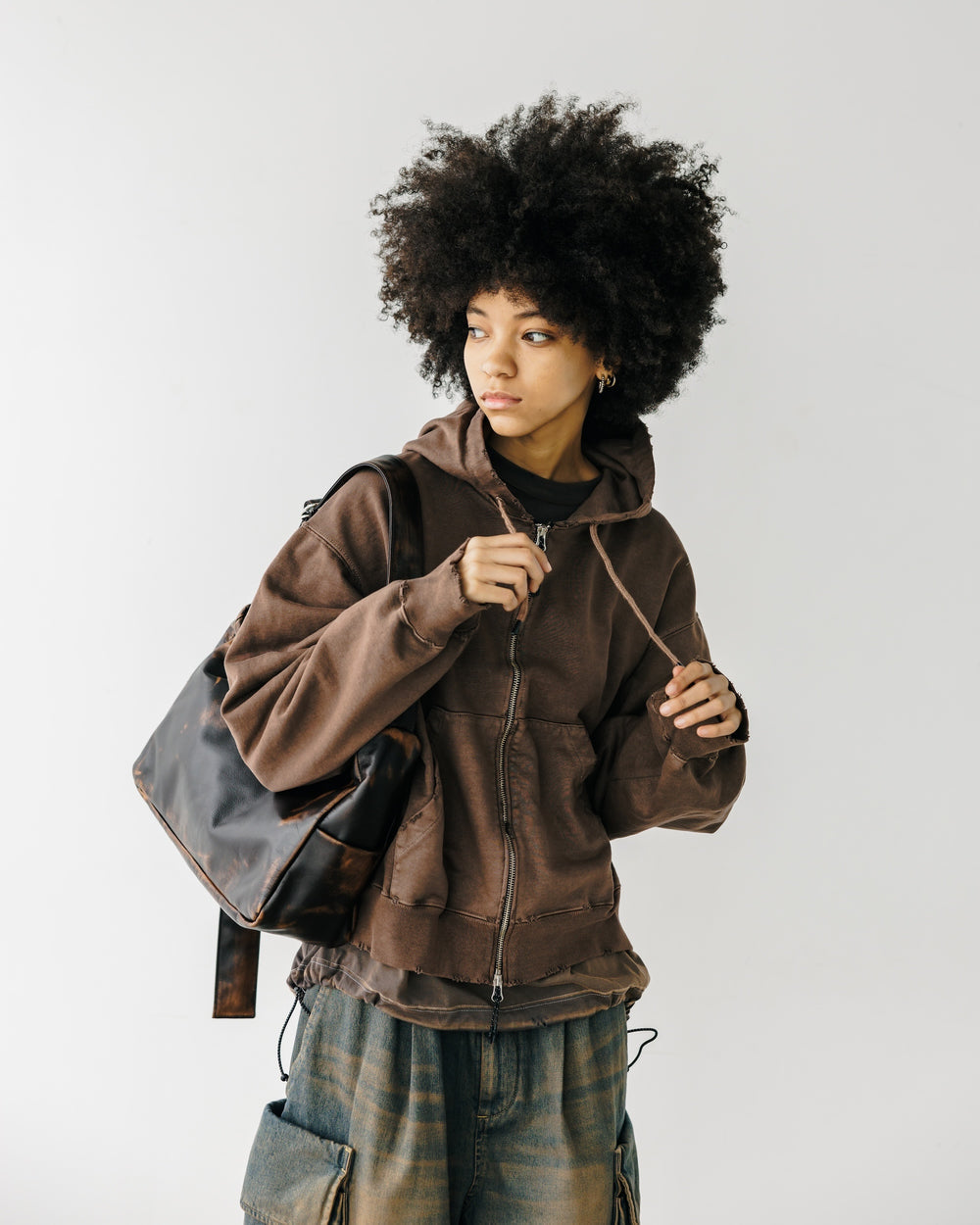 CLESSTE / Vintage Leather Holiday Bag