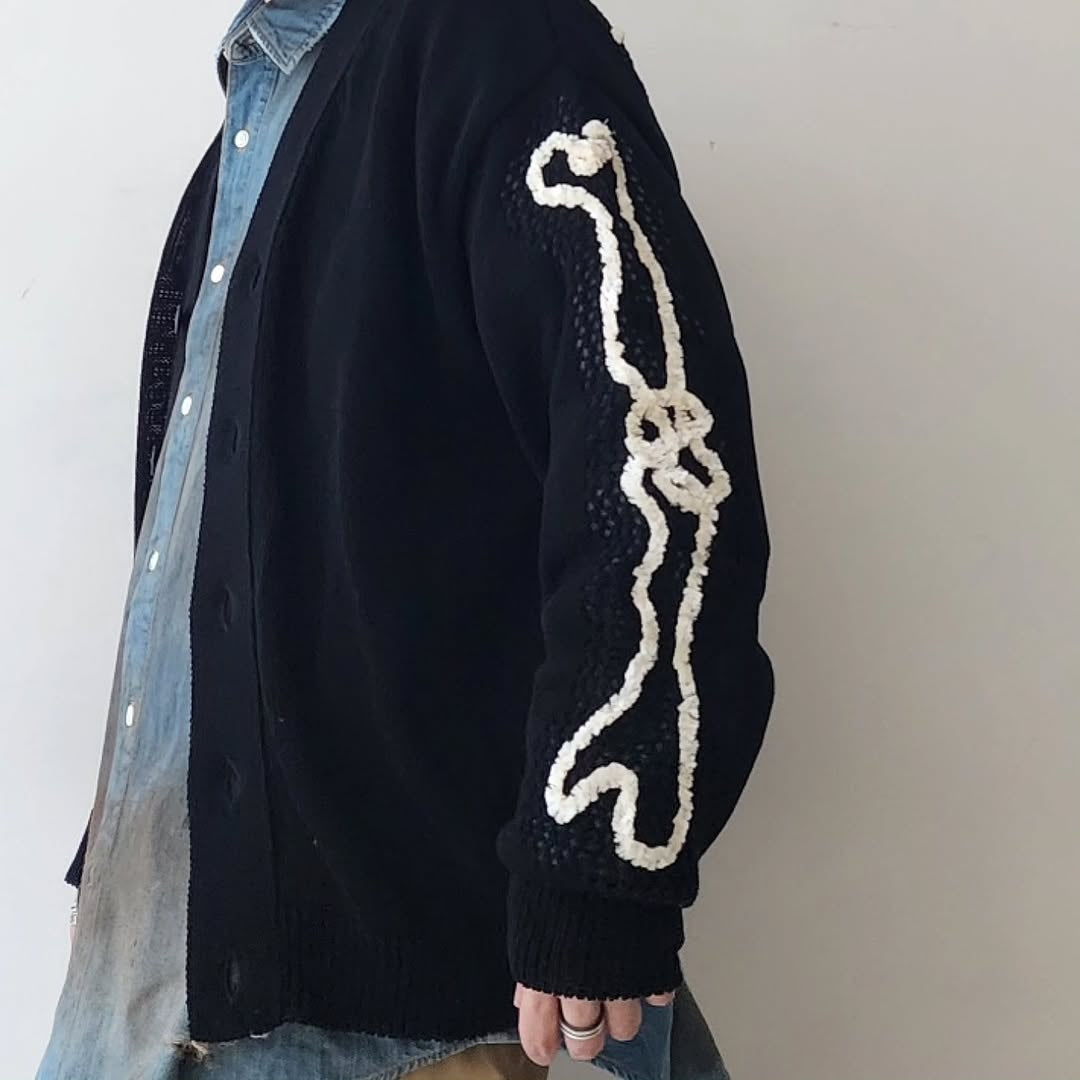 DISCOVERED / Skelton Mesh Knit
