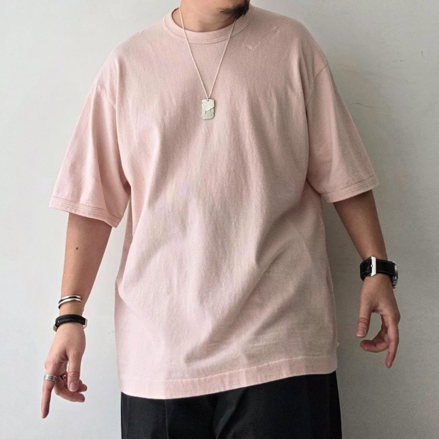 INNAT / Ringer SS Tee (Pink)
