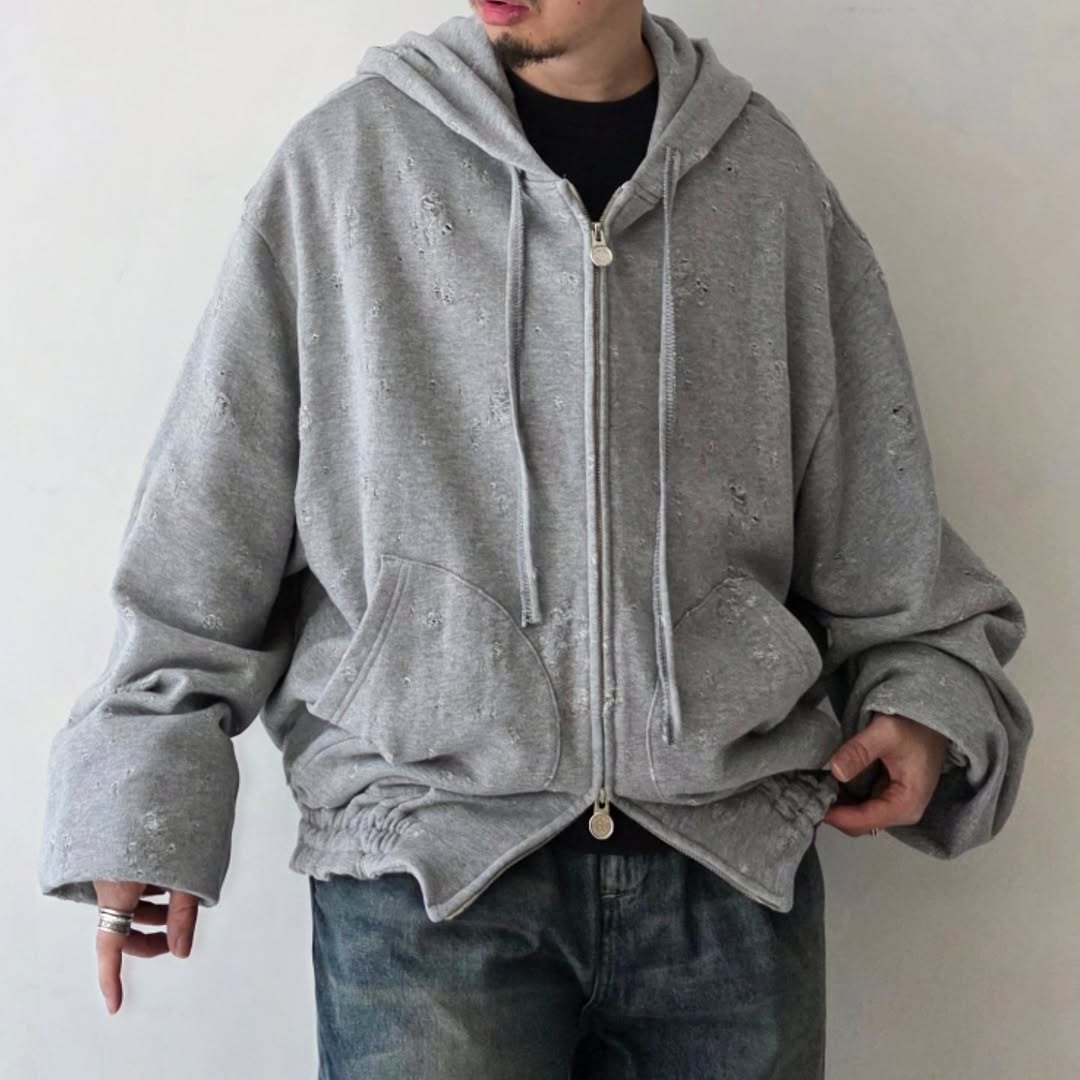 SHINYAKOZUKA / Old Style Zip Up Hoodie