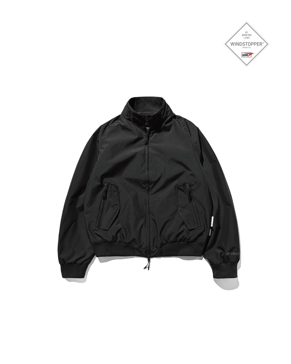 CLESSTE / +Phenix Windstopper® By Gore-Tex Labs Twill City Harrington Jacket (Black)