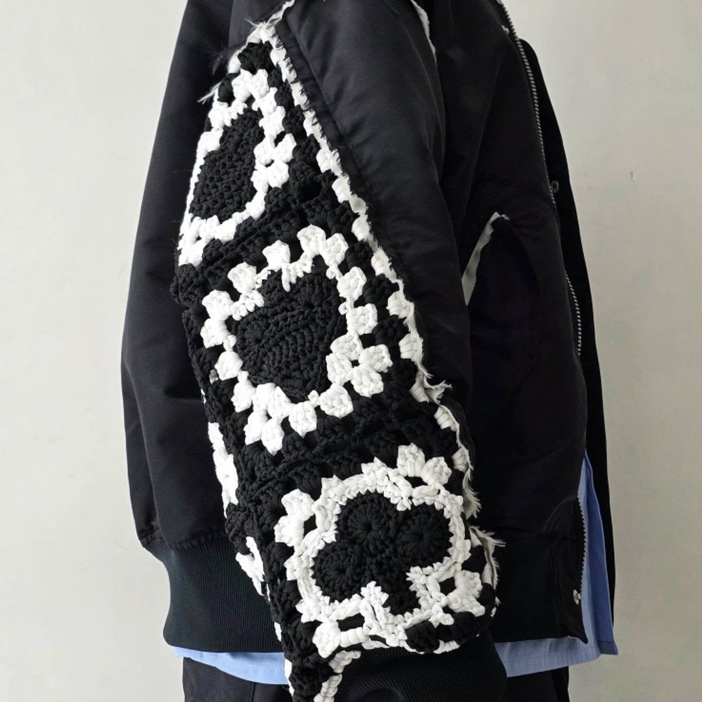 DISCOVERED / Playcard Crochet Sleeve MA-1