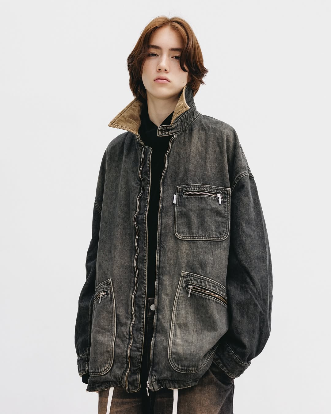 CLESSTE / Vintage Dyed Selvedge Denim Urban Jacket (Limited Edition in Osaka Pop Up)