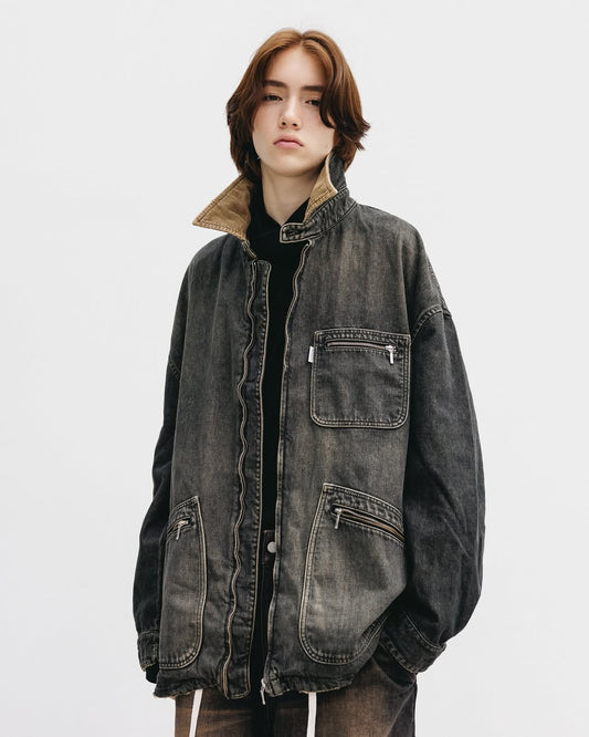 CLESSTE / Vintage Dyed Selvedge Denim Urban Jacket (Limited Edition in Osaka Pop Up)