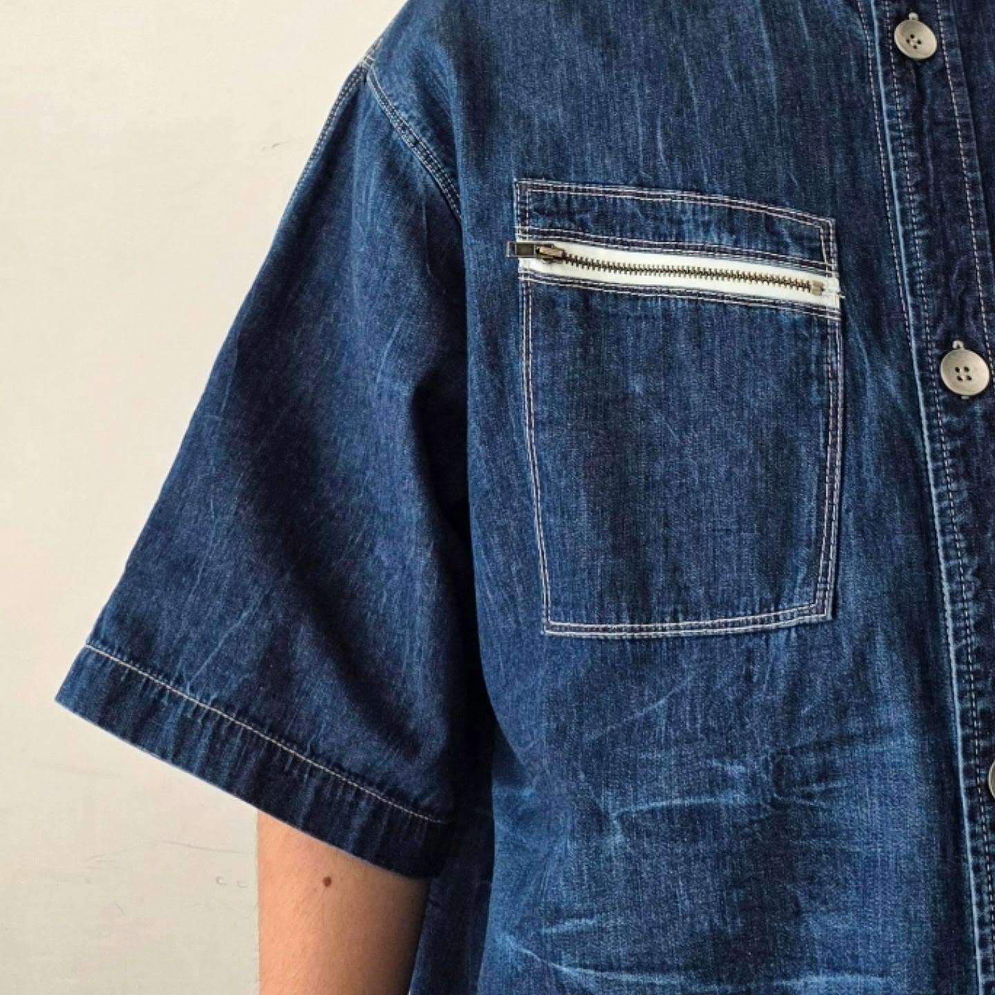 SABY / Work Shirts - 6.5oz Kojima Japan Denim (Ind Vintage)