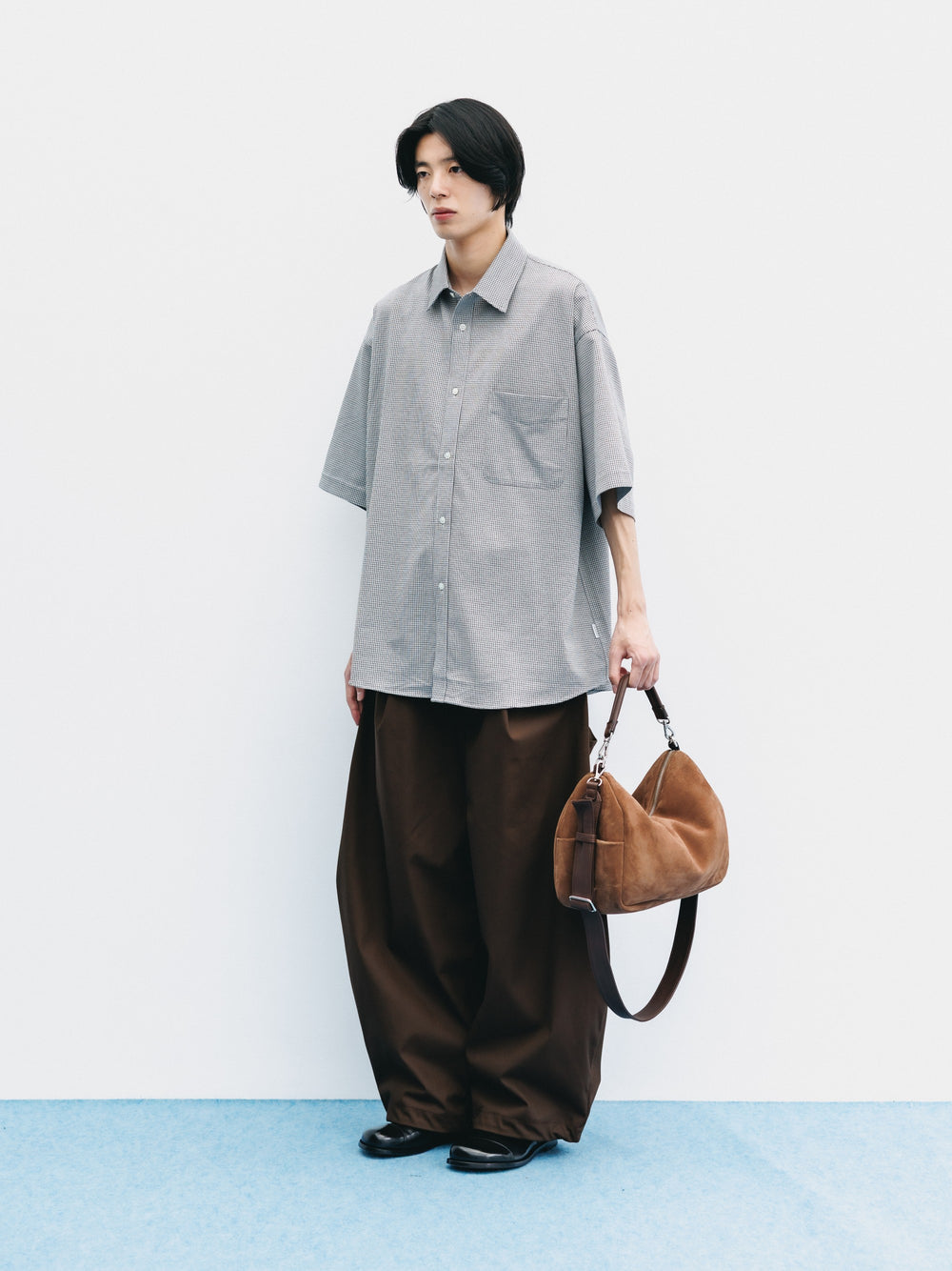 CLESSTE / Suede Day Off Bag (Brown)