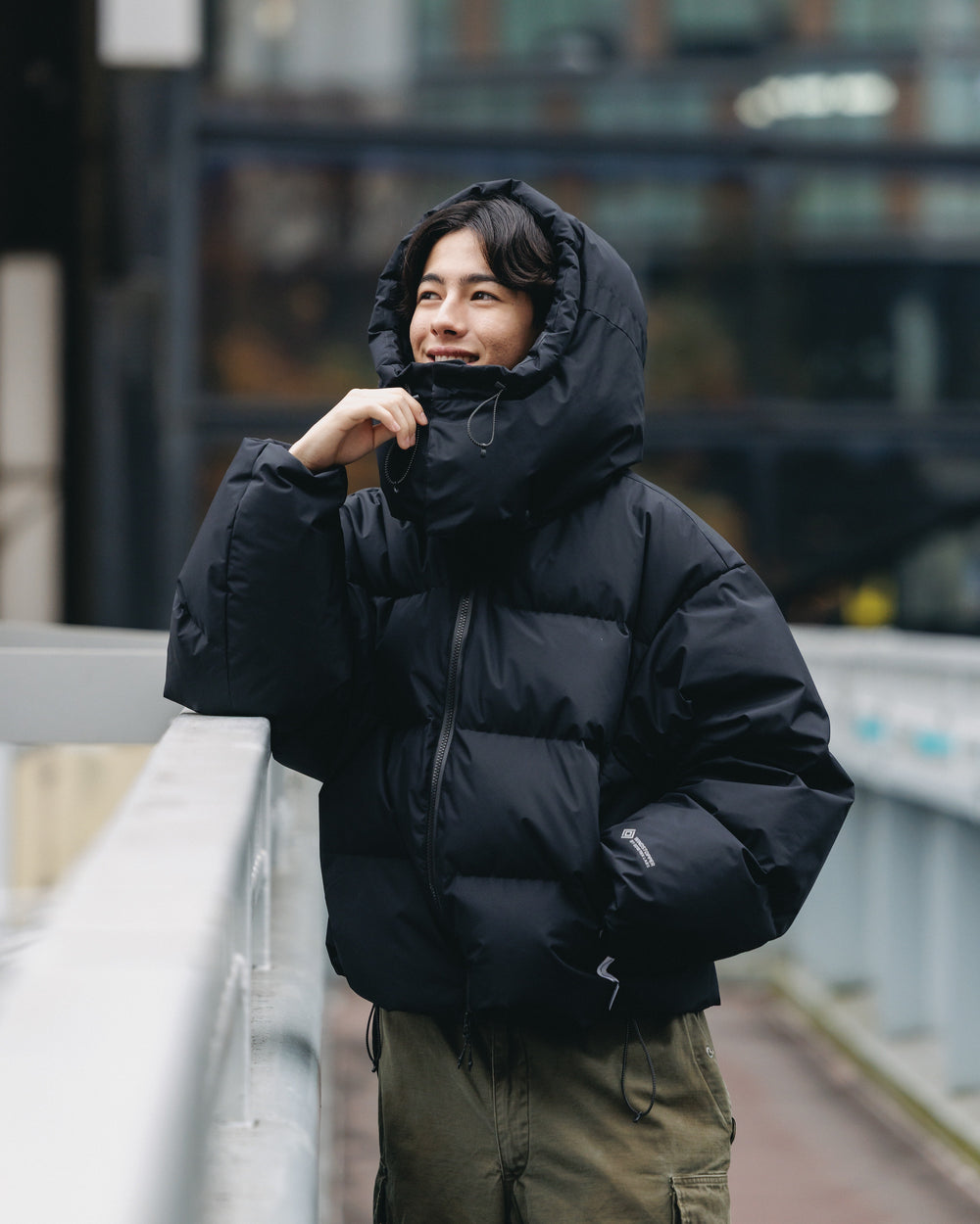 CLESSTE / +Phenix Windstopper ® By Gore-tex Labs City Down Jacket (Black)