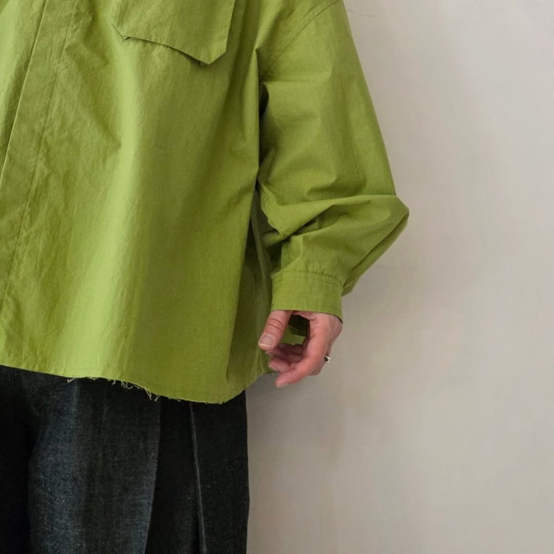 THE JEAN PIERRE / Signature 11XL Shirt(Typewriter)(Kiwi)