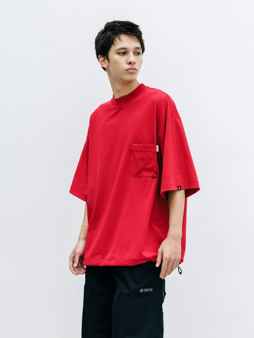 CLESSTE / Tech Pocket S/S T-Shirt (Red)