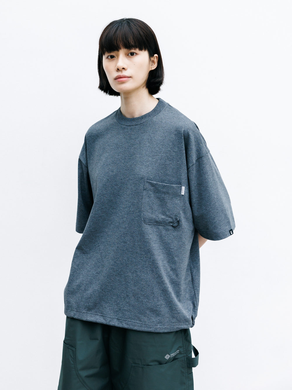CLESSTE / Tech Pocket S/S T-Shirt (Charcoal)
