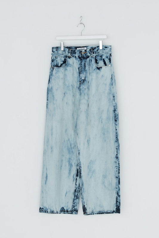 DISCOVERED / Bleach Denim Pants (Indigo)