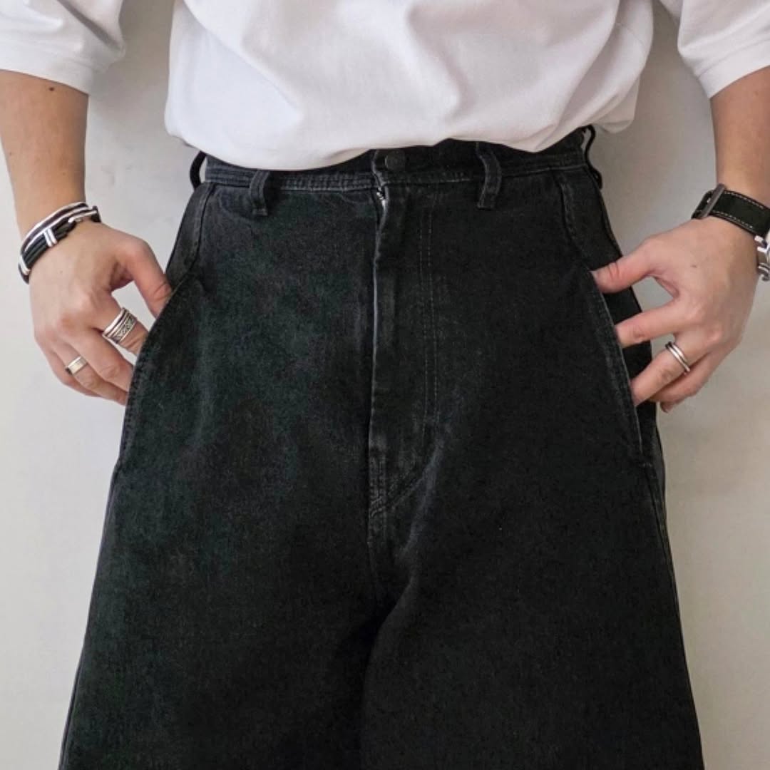 NOMAT / Curve Denim Jeans (Black）