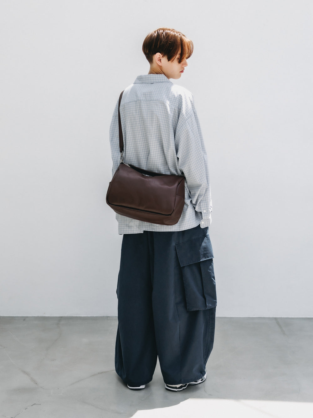 CLESSTE / Leather Day Off Bag (Brown)