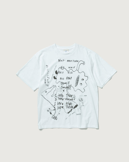 INNAT / Rakugaki SS Tee (White)