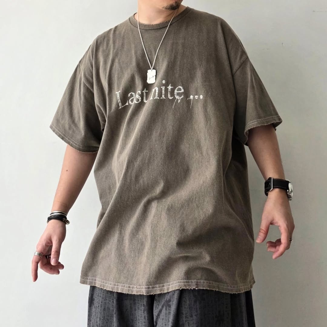 ANCELLM / Last Nite SS (Brown)