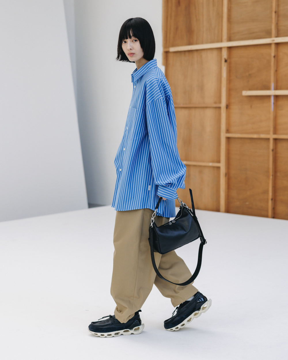 CLESSTE / Leather Day Off Bag Mini (Black)