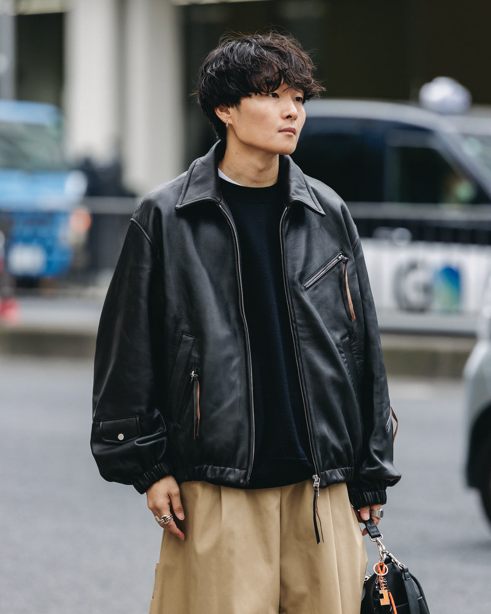 CLESSTE / Sheep Leather Utility Jacket