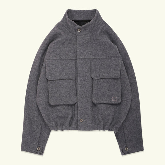 GANDER / Wool Peveril Jacket (Grey)