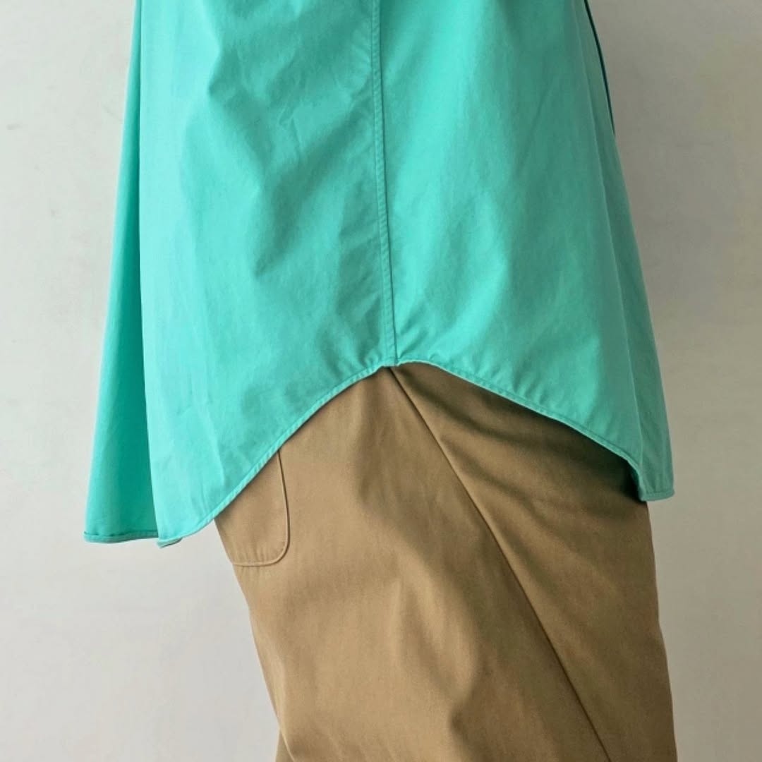 KANEMASA PHIL / 46G Atmosphere Shirt (Turquoise)