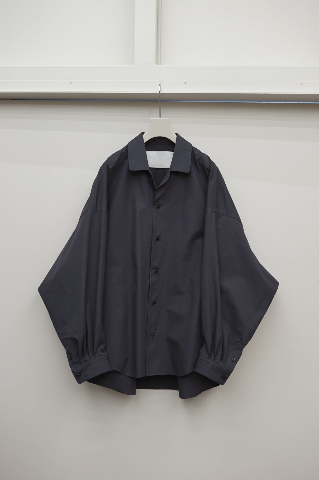 NONNOTTE / Draping Shirt 001 (Obsidian)