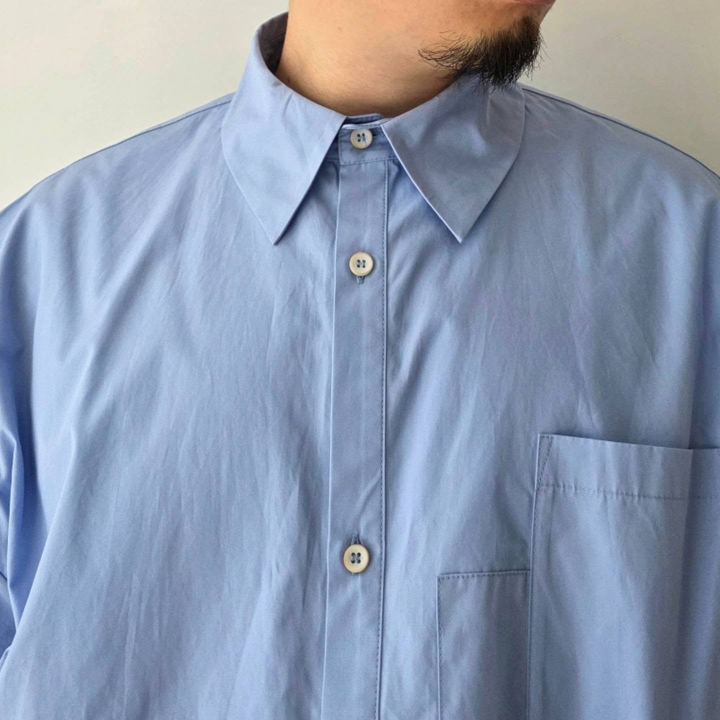 GANDER / Gate Shirt (Blue)